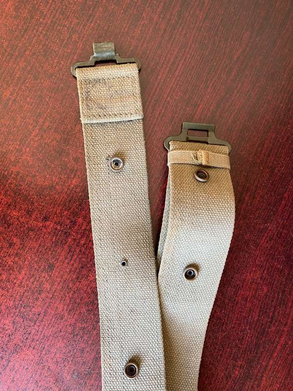 SADF BORDER WAR PERIOD WEBBING BELT-PATTERN 73-EXTENDED LENGTH 110 CM