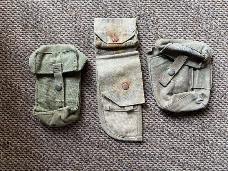 SADF PATTERN 73 WEBBING-3 ITEMS SOLD TOGETHER