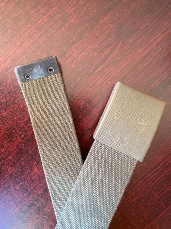 WEST GERMAN,MILITARY BELT-OVERALL LENGTH 117CM
