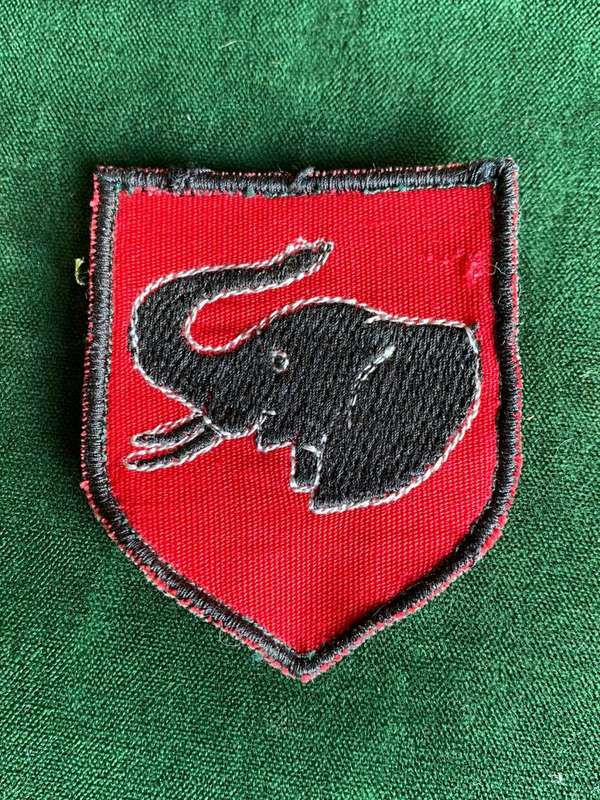 RHODESIA 1 BRIGADE-BULAWAYO ARM PATCH-EMBROIDERED