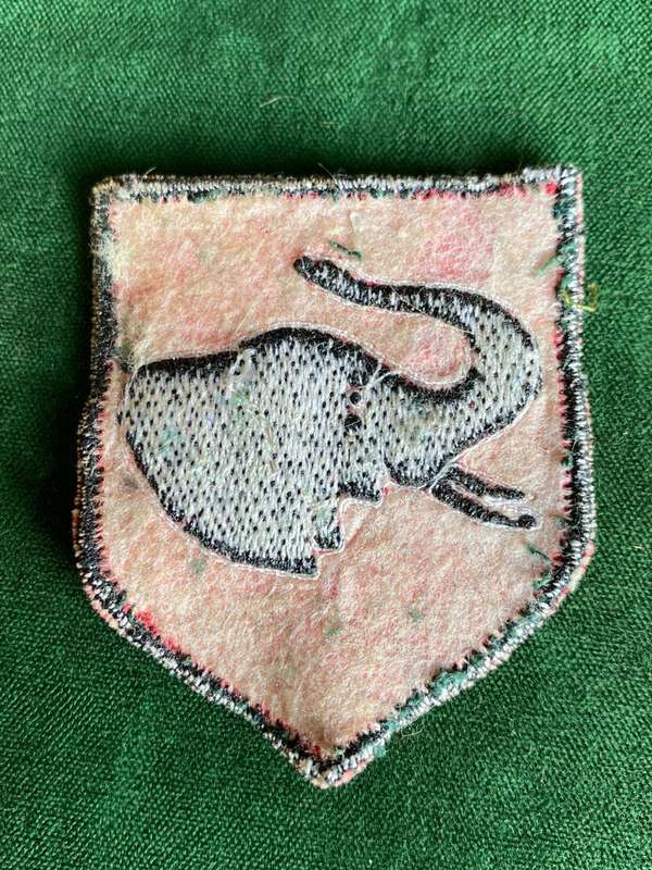 RHODESIA 1 BRIGADE-BULAWAYO ARM PATCH-EMBROIDERED