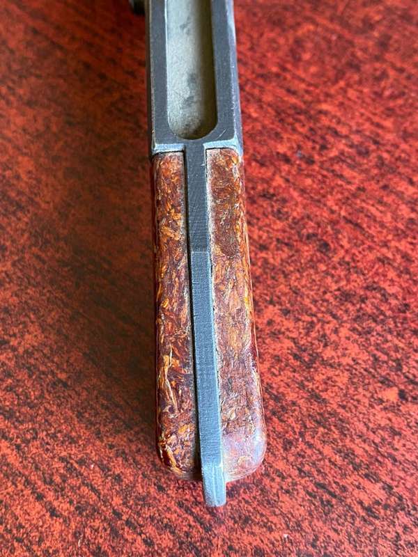 CZECH VZ58 BAYONET-SECOND PATTERN WITH RUDIMENTARY CROSS GUARD EXTENTION AND USED ON THE CZECH VERS