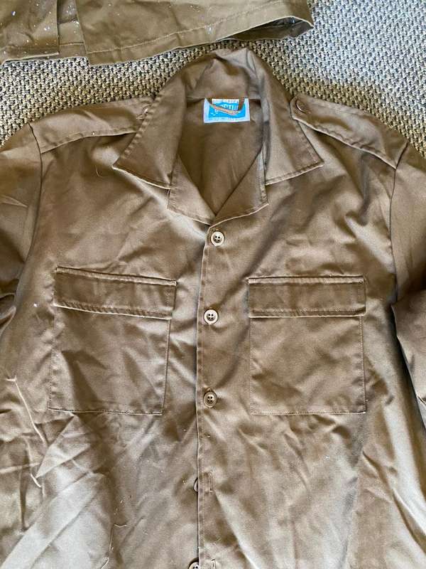 SA ARMY NUTRIA SHIRTS 2X SOLD TOGETHER- X TRA LARGE-UNWORN