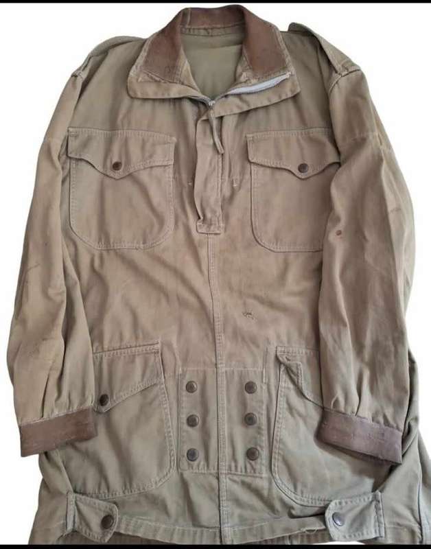ORIGINAL RHODESIAN DENNISON JUMP SMOCK BRITISH MADE-SA AND RHODESIA WERE THE ONLY TWO COUNTRIES THA