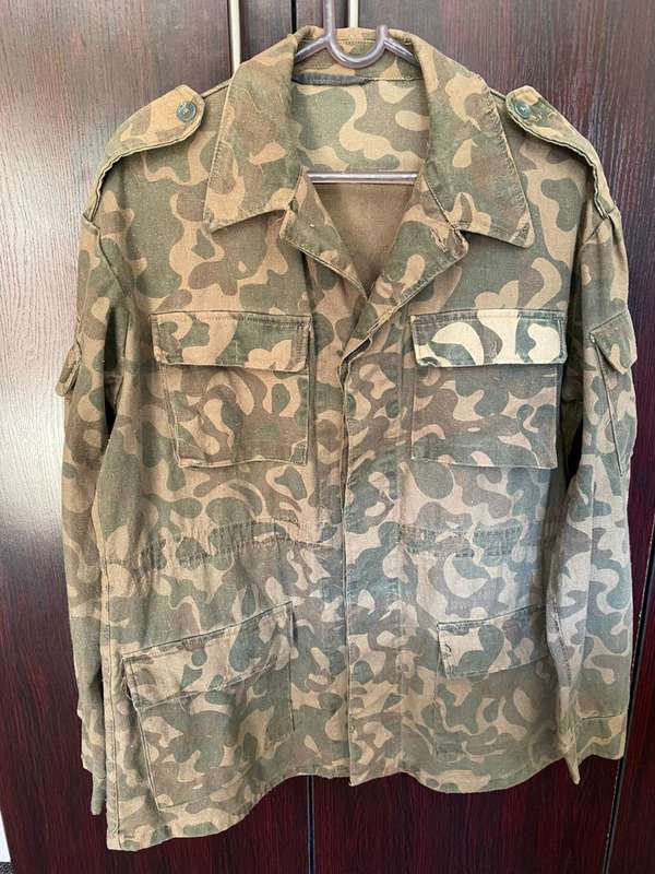 RUSSIAN BUTAN (TTSKO 6 POCKET)-AFGANKA CUT CAMO JACKET-BUTAN WAS ISSUED IN VERY SMALL NUMBERS IN SOV