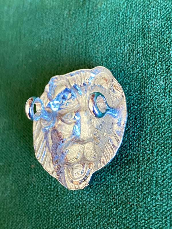MALAWI OFFICERS RANK BADGE-CHROME- 2 LUGS