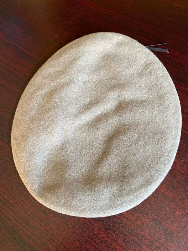 RHODESIAN SAS BERET,GUARANTEED ORIGINAL-NEW WORN -SIZE 6,(5/8)-INSIDE RING MEASURES 50 CM-MINT COND