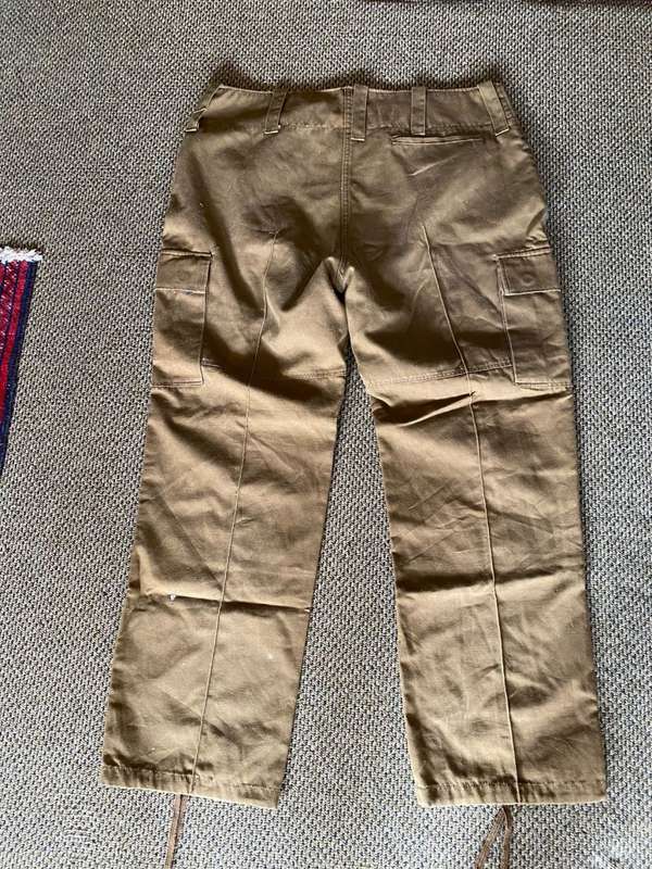 SADF NUTRIA TROUSERS SIZE LARGE 48-PIPE LENGTH OF 70CM-GOOD CONDITION