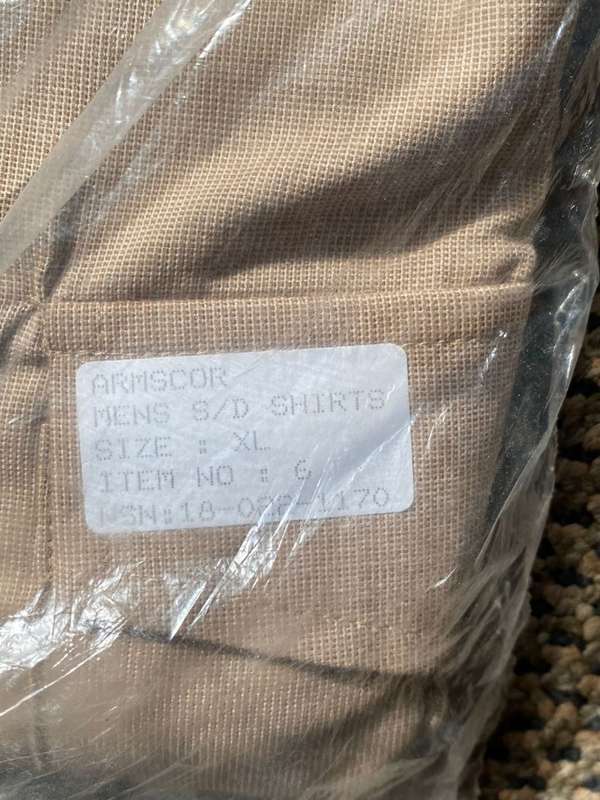 SADF STEP OUT SHIRT SIZE XL-STILL SEALED-SOLD WITH TIE