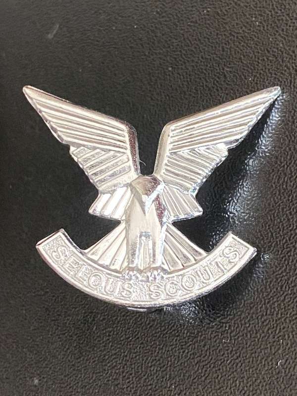 RHODESIA SELOUS SCOUTS BERET (UNWORN CONDITION)SOLD WITH CAP BADGE REUTELER,RHODESIA,MAKERS STAMP-TH