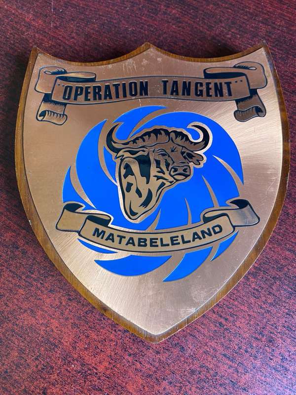 RHODESIAN PLAQUE-OPERATION TANGENT-MATABELELAND
