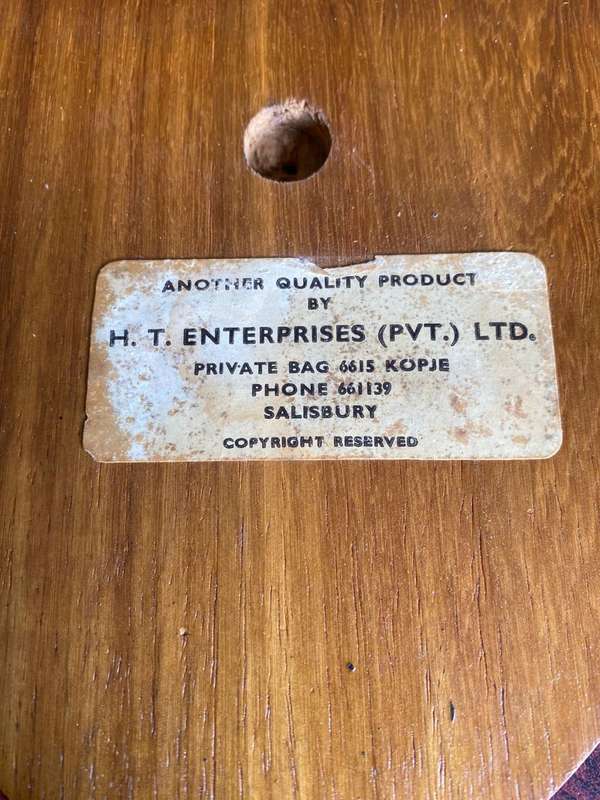 RHODESIAN PLAQUE-OPERATION TANGENT-MATABELELAND