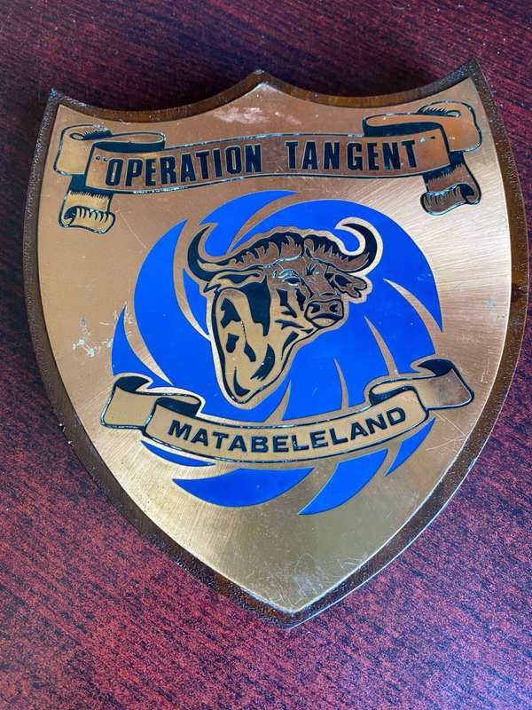 RHODESIAN PLAQUE-OPERATION TANGENT MATABELELAND