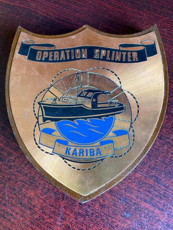 RHODESIAN PLAQUE-OPERATION SPLINTER-KARIBA