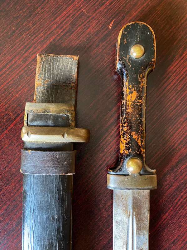 GUARANTEED ORIGINAL IMPERIAL RUSSIAN SWORD M-1907-BEBUT FOR ARTILLERY-IMPERIAL TZARIST EAGLE AND INS