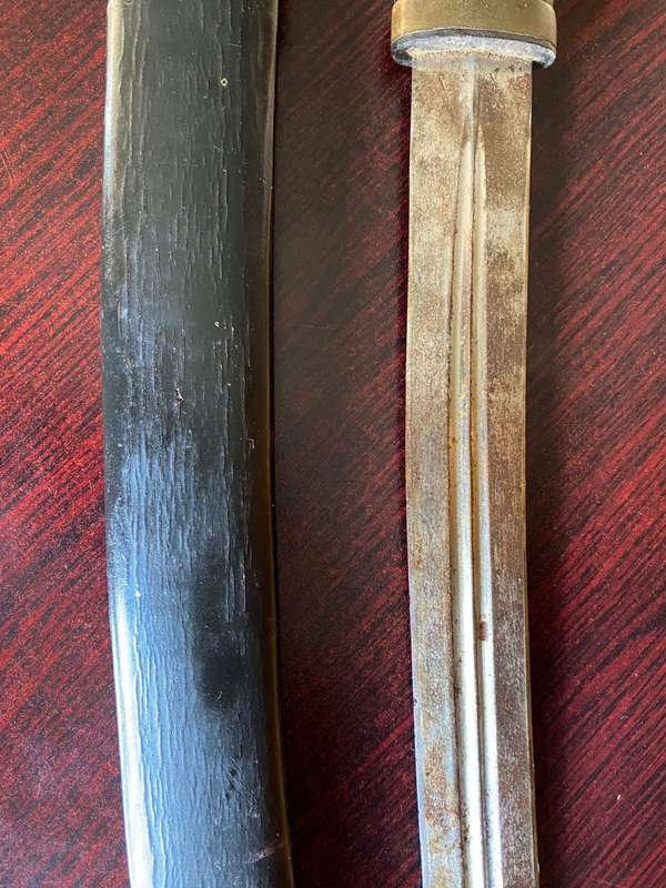 GUARANTEED ORIGINAL IMPERIAL RUSSIAN SWORD M-1907-BEBUT FOR ARTILLERY-IMPERIAL TZARIST EAGLE AND INS