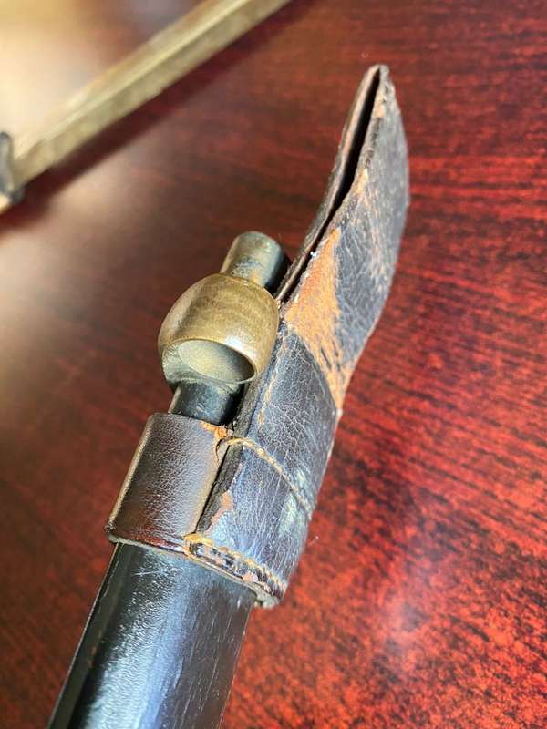 GUARANTEED ORIGINAL IMPERIAL RUSSIAN SWORD M-1907-BEBUT FOR ARTILLERY-IMPERIAL TZARIST EAGLE AND INS