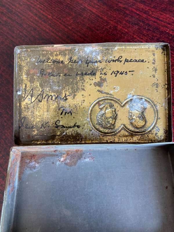 WW2-JAN SMUTS TIN