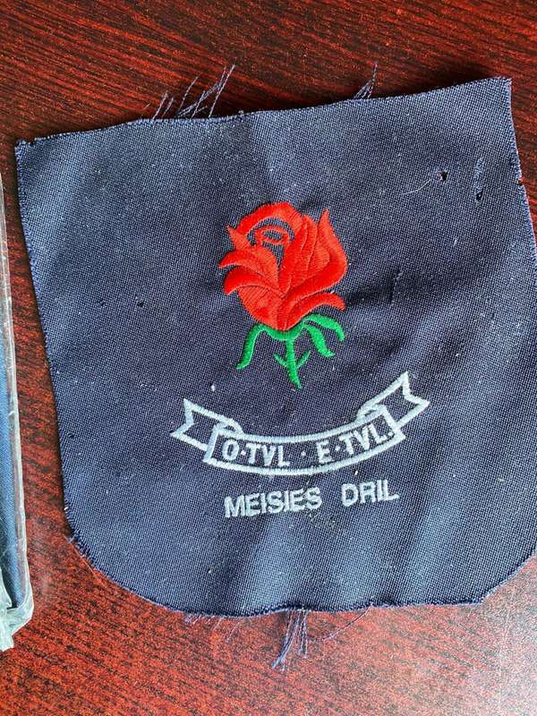 EASTERN TRANSVAAL SCHOOL CADETS BLAZER BADGES AND TIES-SOLD TOGETHER