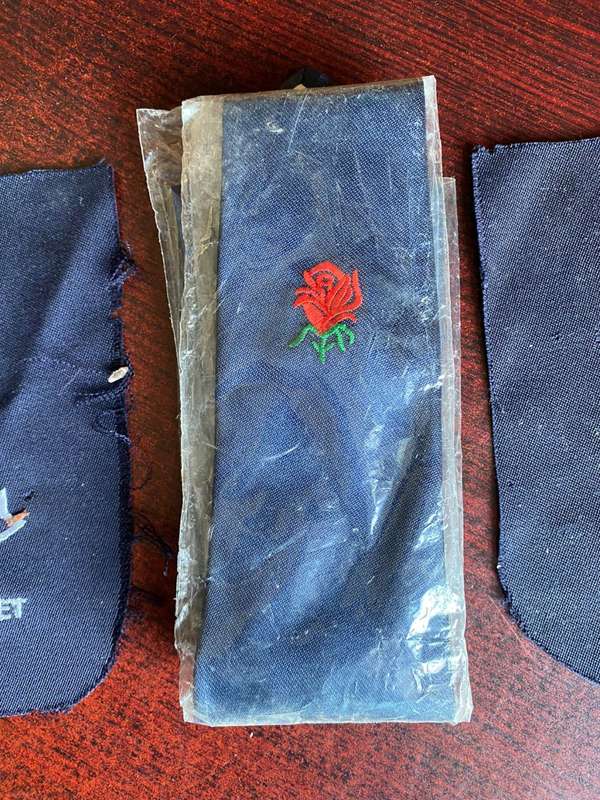 EASTERN TRANSVAAL SCHOOL CADETS BLAZER BADGES AND TIES-SOLD TOGETHER