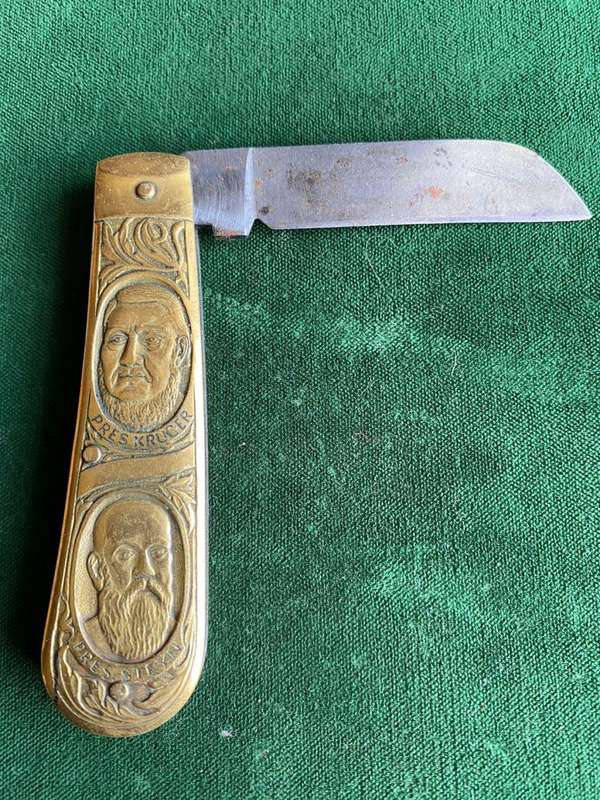 31 MEI 1961 REP. OF SA KNIFE MADE BY C.SCHLIEPER-SOLINGEN GERMANY-GOOD CONDITION