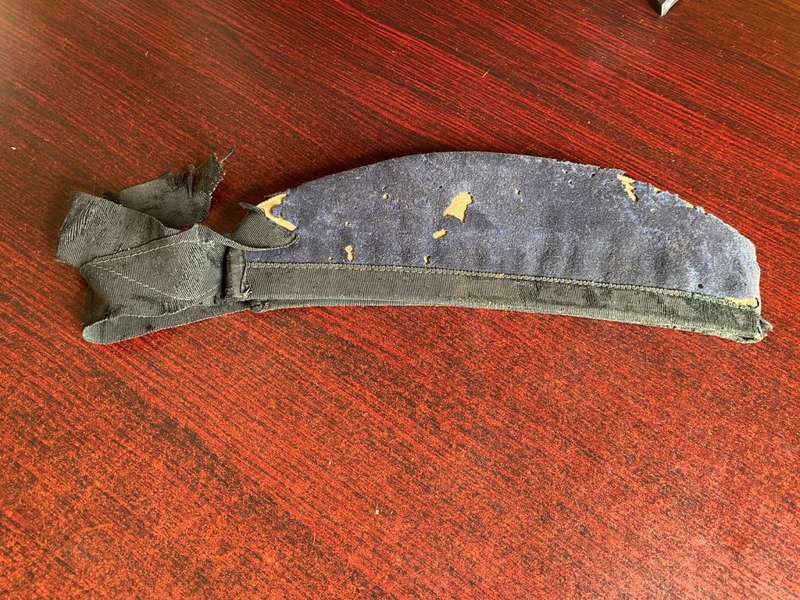 TRANSVAAL SCOTTISH SIDE CAP-WW2-BAD SHAPE