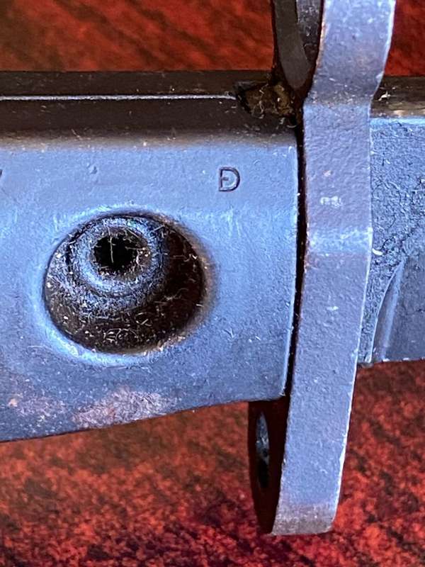 EARLY PRODUCTION L1 A3 BAYONET-ADOPTED 1958 AND MADE AT ENFIELD AND B.S.A. ACCORDING TO STORES NO AN