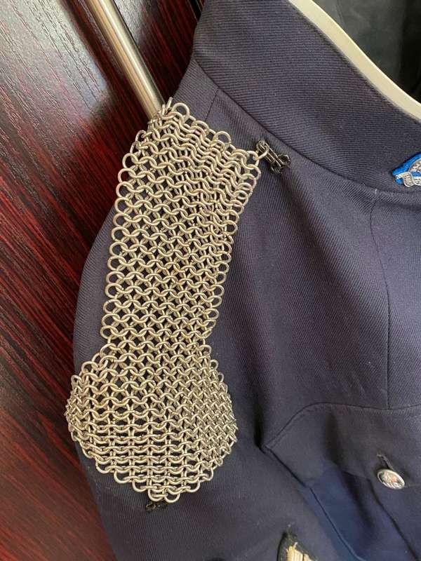 NATAL MOUNTED RIFLES UNIFORM,JACKET A SIZE MEDIUM,MEASURES 55CM ARMPIT TO ARMPIT-GOOD CONDITION,CONS