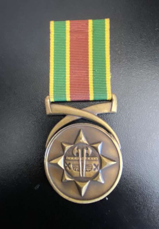 FULL SIZE VENDA POLICE MEDAL FOR COMBATING TERRORISM