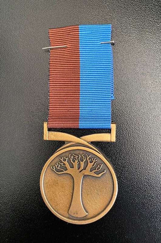 FULL SIZE VENDA POLICE MEDAL FOR FAITHFUL SEERVICE-10 YEARS