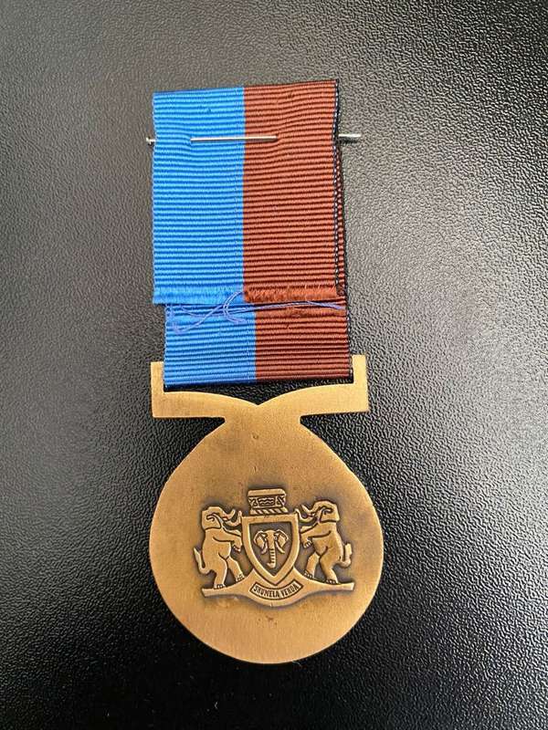 FULL SIZE VENDA POLICE MEDAL FOR FAITHFUL SEERVICE-10 YEARS