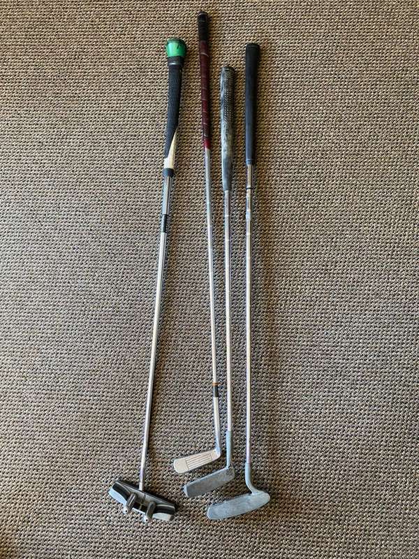 A SELECTION OF 4 PUTTERS- SOLD TOGETHER