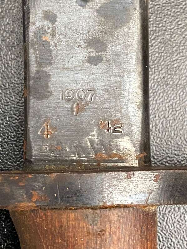 BRITISH 1907 PATTERN BAYONET-SOLD WITHOUT A SCABBARD-STILL GOOD CONDITION