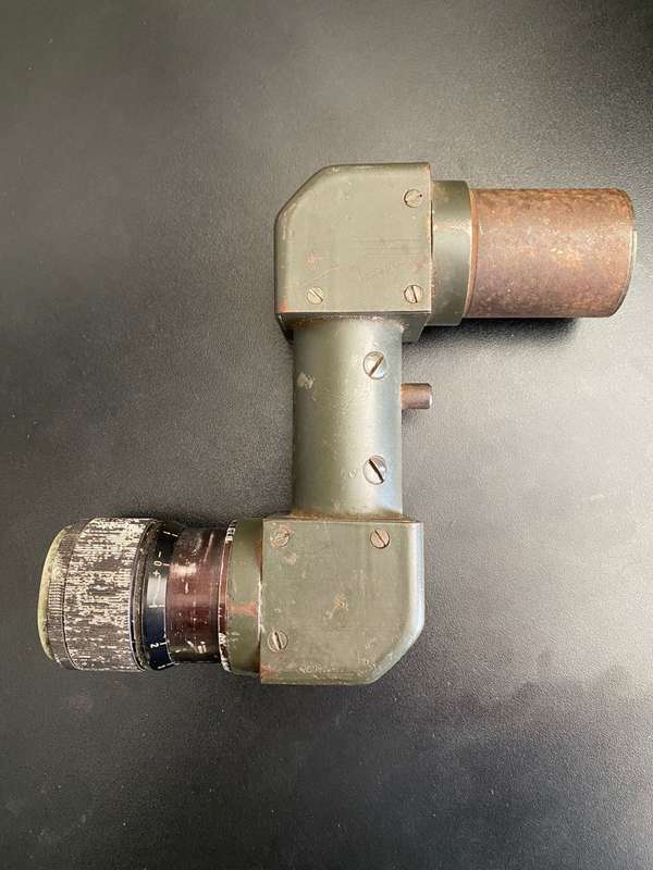 WW2 GERMAN PANZER TANK DRIVERS PERISCOPE-LENSES GOOD