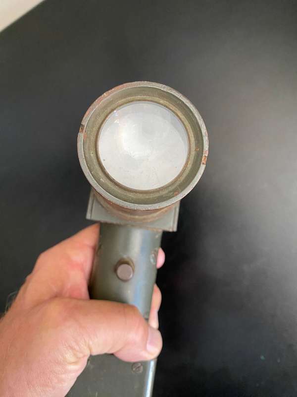 WW2 GERMAN PANZER TANK DRIVERS PERISCOPE-LENSES GOOD