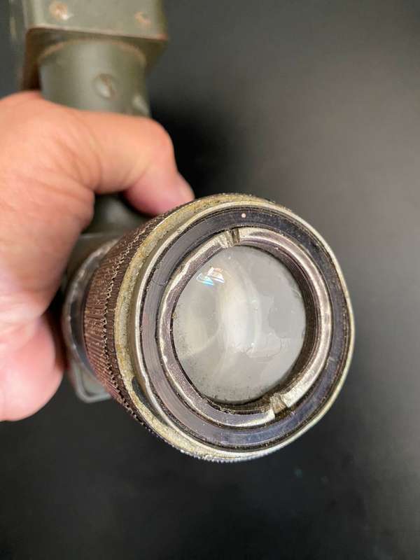 WW2 GERMAN PANZER TANK DRIVERS PERISCOPE-LENSES GOOD