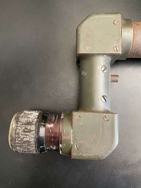 WW2 GERMAN PANZER TANK DRIVERS PERISCOPE-LENSES GOOD