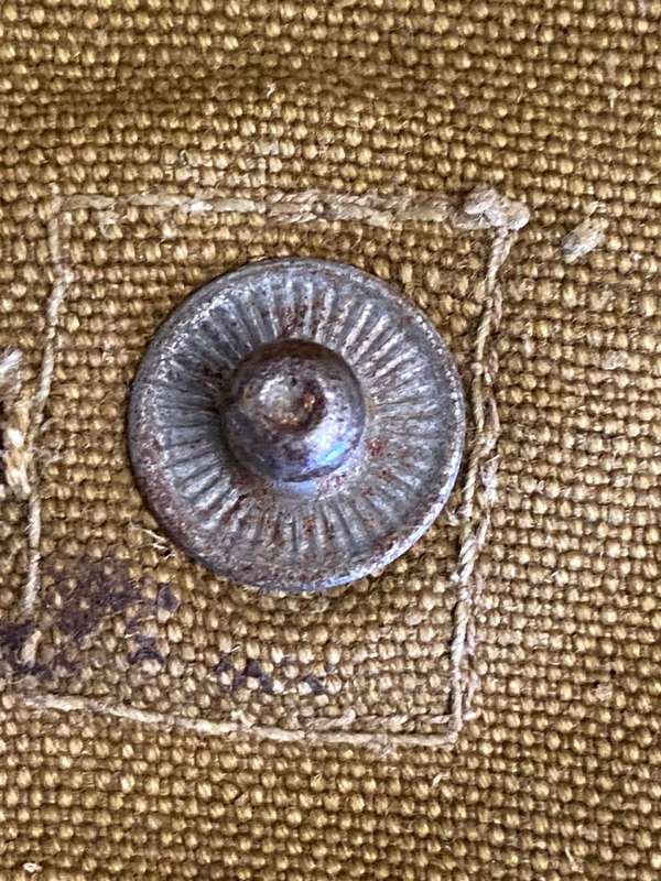 VERY SCARCE AND ORIGINAL GERMAN DAK CAPTURED GAS MASK POUCH
