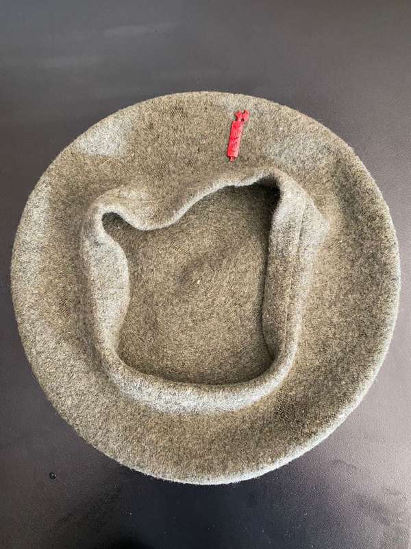 ITALIAN WW2 RSI BRIGADE BERET-ORIGINAL- STILL GOOD CONDITION