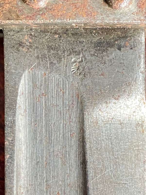 CZECH 1895 BAYONET,A DIRECT CAP OF THE AUSTRIAN 1895-MADE AFTER WW1 IN THE OLD AUSTRIAN ARSENALS-OVE
