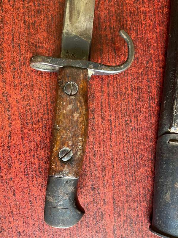 British Pattern 1907 Sword Bayonet with Hooked Quillon