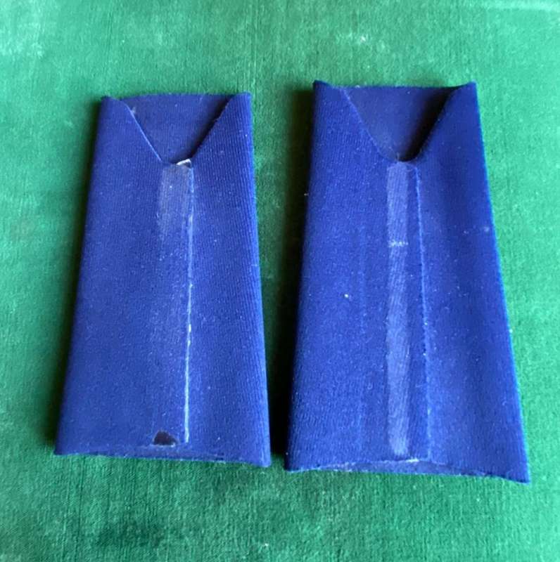 SA AIRFORCE TUPPER BOARDS (PAIR) FOR LIEUTENANT COLONEL-WORN 1996-2002