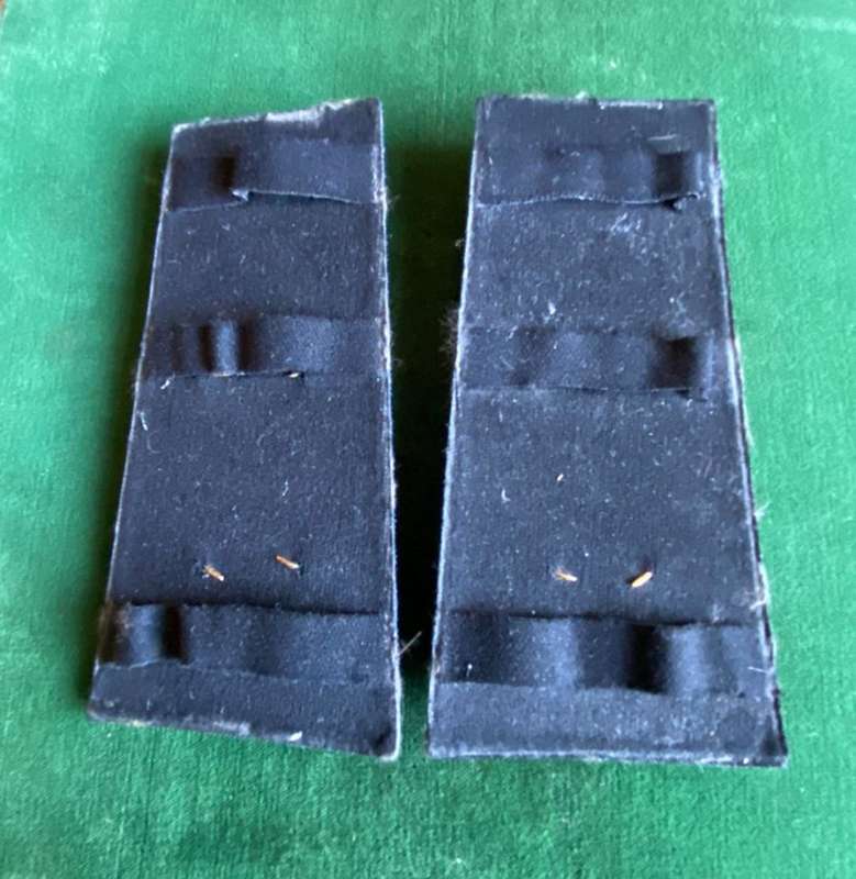 SA AIRFORCE LIEUTENANT COLONEL RANK BOARDS IN GILT-WORN 1996-2002 PAIR
