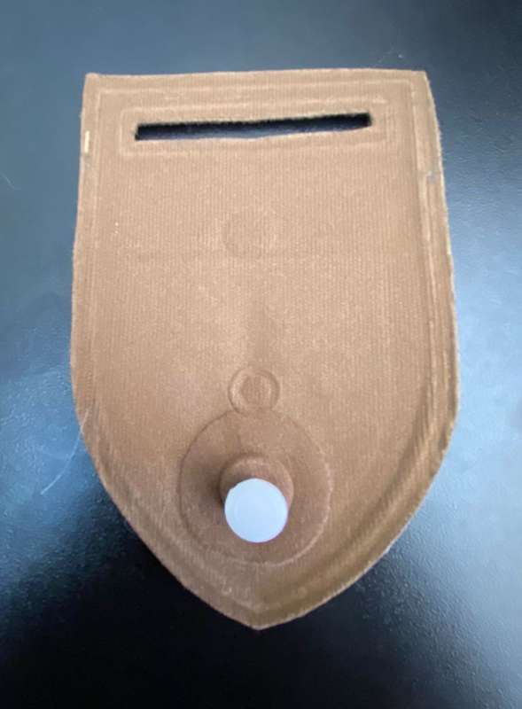 101 WORKSHOP,GROOTFONTEIIN,TUPPER FLASH WITH ARMY BATTLE SCHOOL COMMAND BAR- ONE PIN