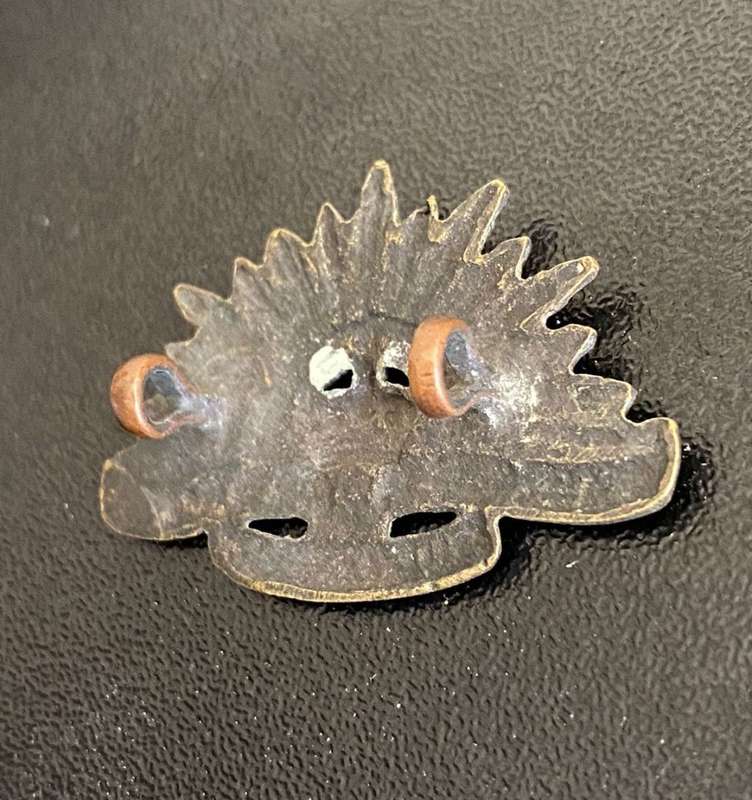 AUSTRALIA WW2 COLLAR BADGE- 2 LUGS