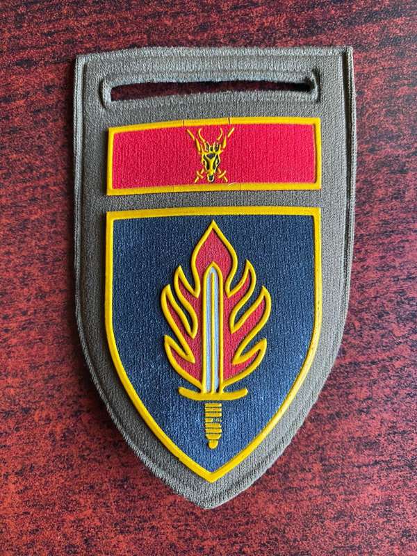 INTELLIGENCE SCHOOL WITH CHIEF OF THE ARMY COMMAND BAR- TUPPER FLASH- ONE PIN