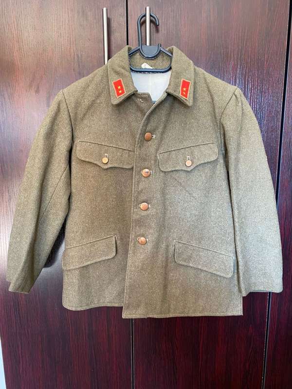 AUTHENTIC JAPANESE WW2 ARMY ,WINTER TUNIC-WORN CHINA AND MANCHURIA-GOOD CONDITION