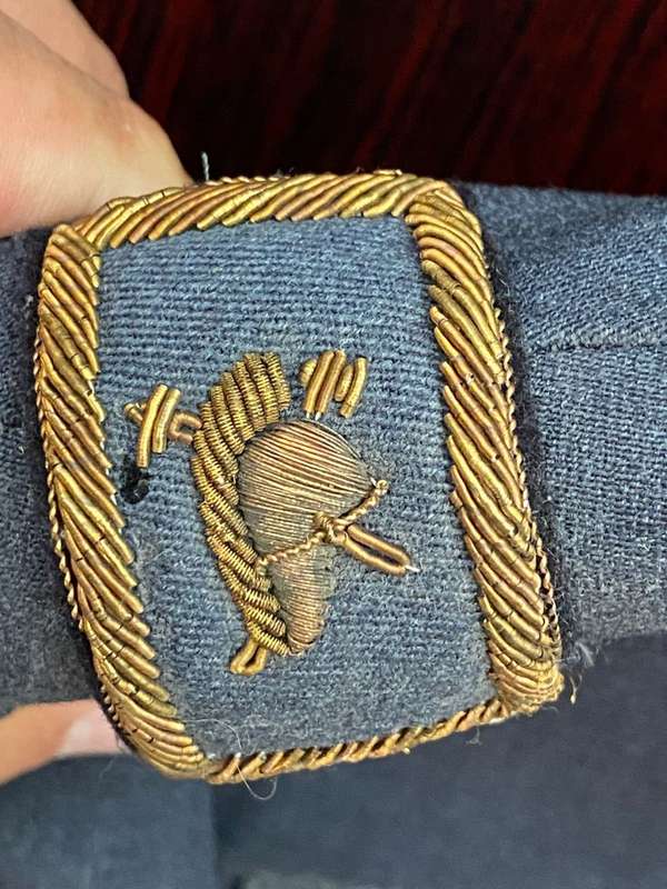 AUTHENTIC ITALIAN WW2 AIRFORCE TUNIC FOR AN OFFICERS-ENGINEER ELECTRICAL BRANCH