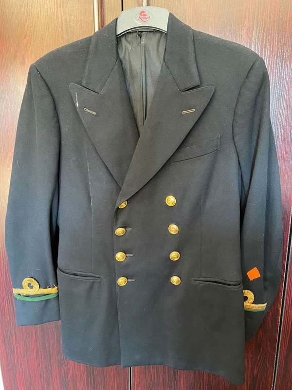AUTHENTIC WW2 SOUTH AFRICAN MERCHANT MARINE OVERSEAS VOLUNTEER TUNIC