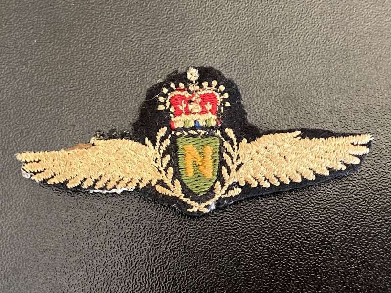 ROYAL RHODESIAN AIRFORCE NAVIGATORS WING 1953-1970-PADDED-ORIGINAL